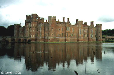 Herstmonceux Castle - Reflection Over the Moat